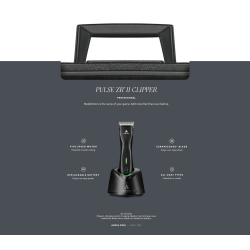 Andis Pulse ZR II batteri maskine incl. ekstra batteri 