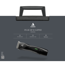 Andis Pulse ZR II batteri maskine incl. ekstra batteri 