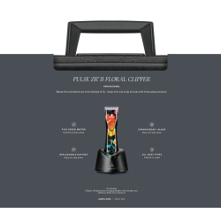 Andis Pulse ZR II batteri maskine "Flower" incl. ekstra batteri  