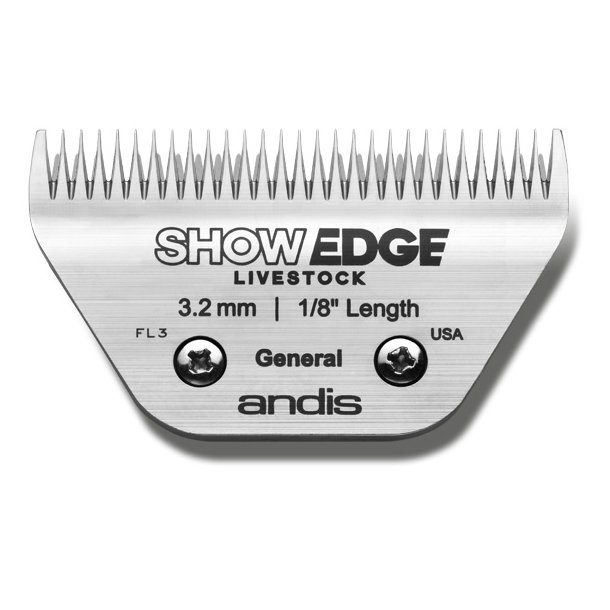  Andis Show Edge 75 mm - klippehjde 3,2 mm.